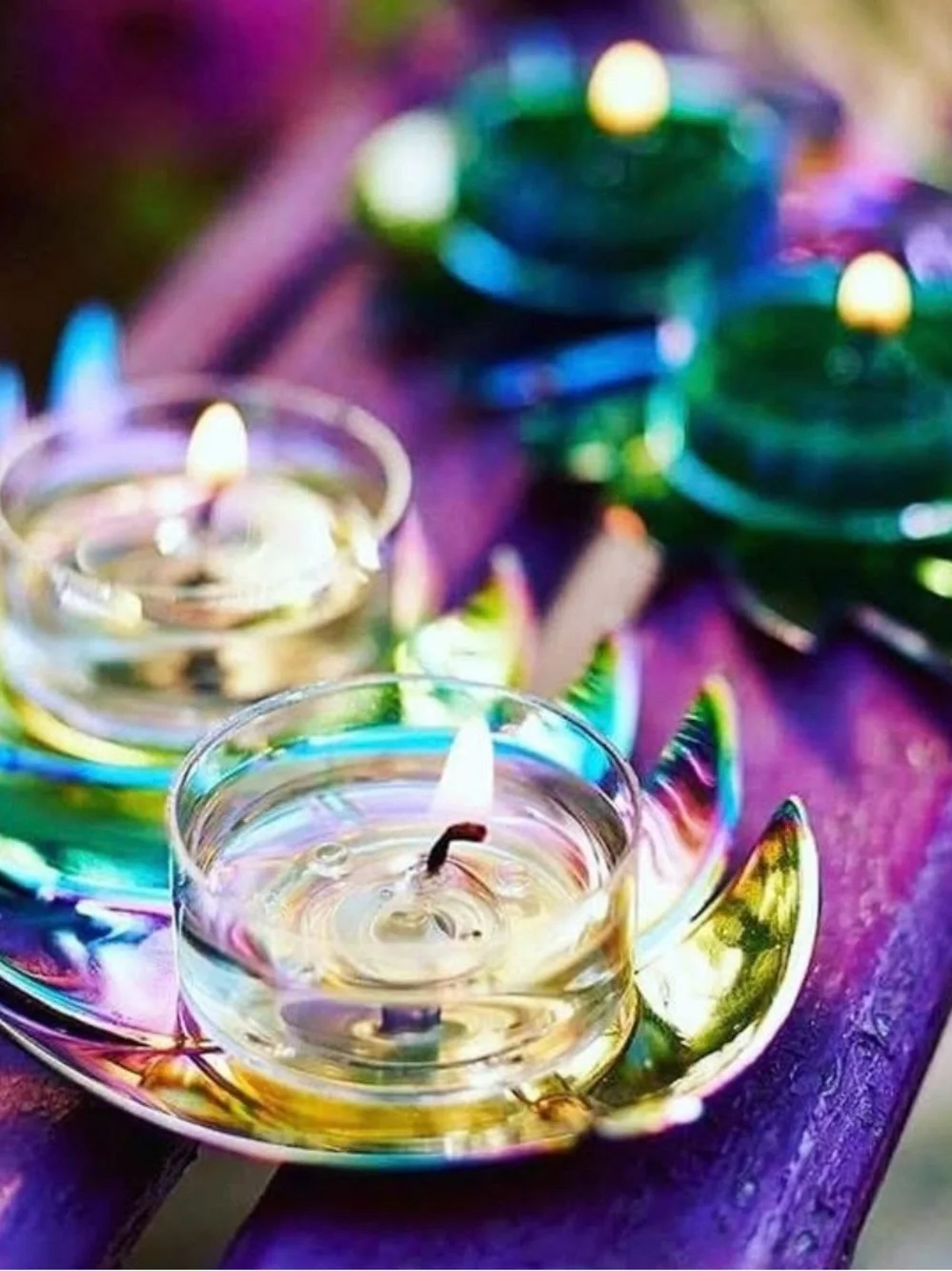 PartyLite beautiful feathered